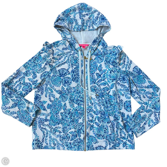Jacket Designer By Lilly Pulitzer In Blue, Size: L