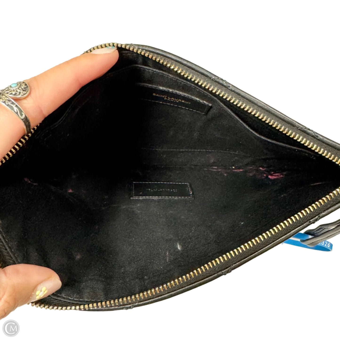 Clutch Luxury Designer By Yves Saint Laurent, Size: Medium
