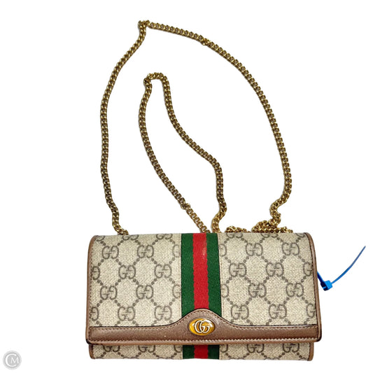 Wallet Luxury Designer By Gucci, Size: Small
