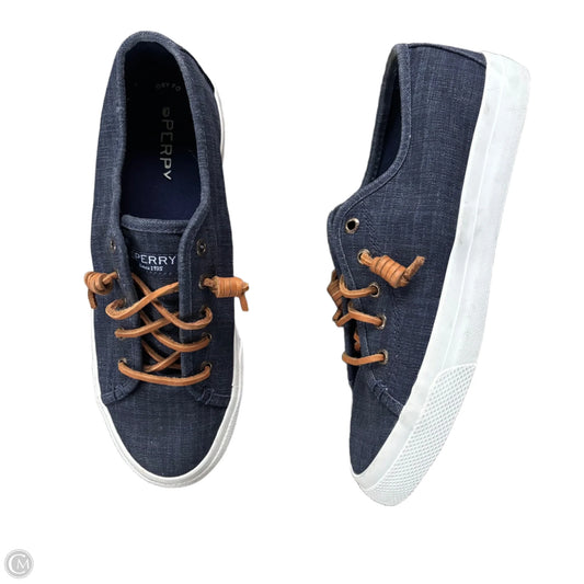 Shoes Flats By Sperry In Blue, Size: 7