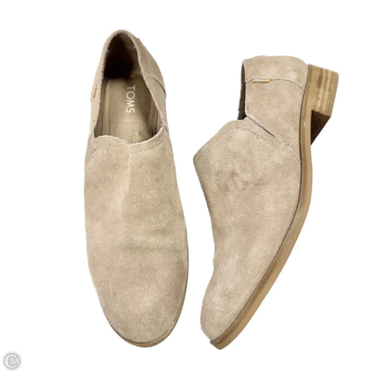 Shoes Flats By Toms In Grey, Size: 7