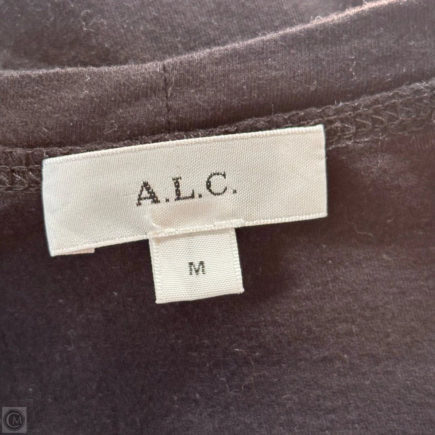 Top Short Sleeve By Alc In Black, Size: M