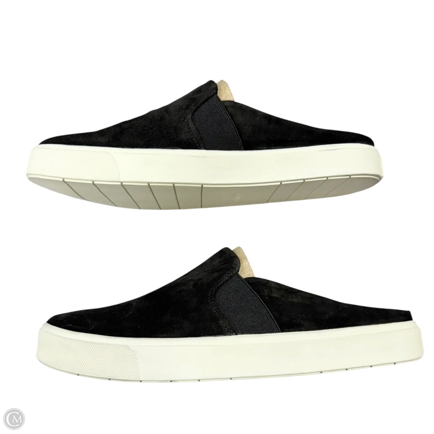 Shoes Flats By Vince In Black, Size: 8