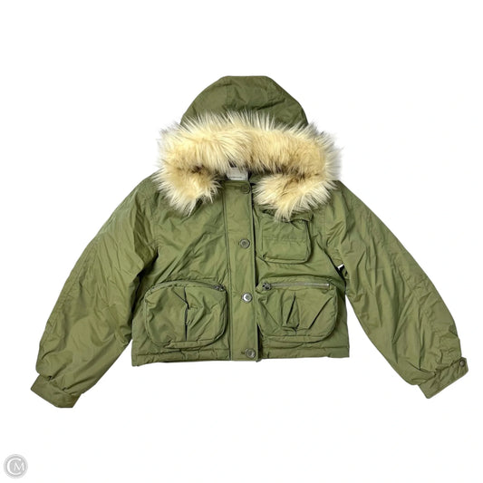 Jacket Puffer & Quilted By Anthropologie In Green, Size: M