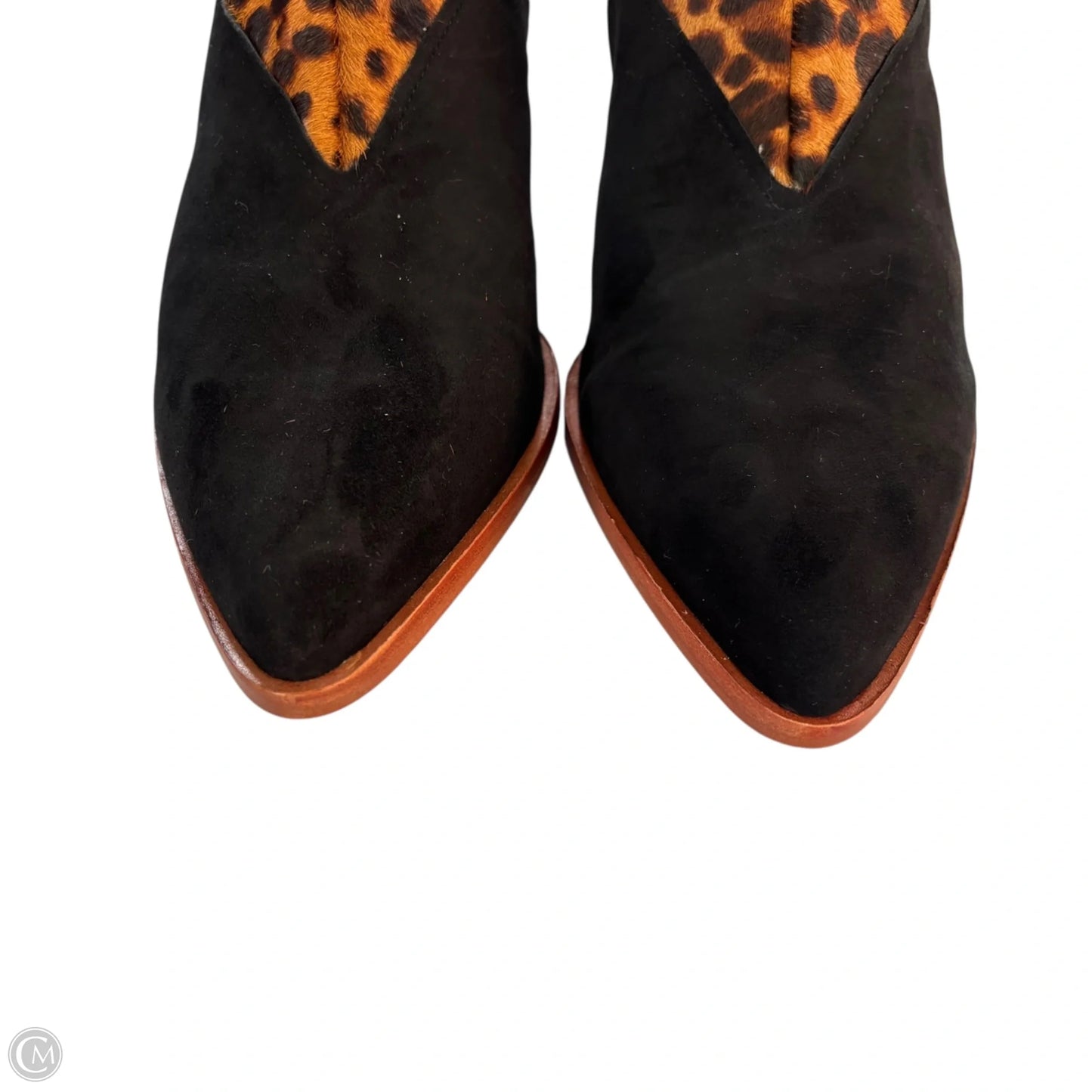 Boots Ankle Heels By Louise Et Cie In Animal Print, Size: 10