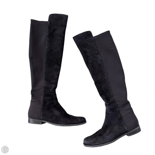 Boots Knee Flats By Marc Fisher In Black, Size: 10