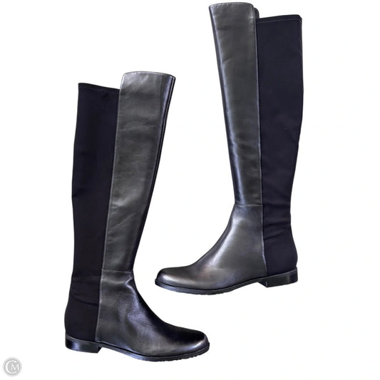 Boots Knee Flats By Marc Fisher In Black, Size: 10