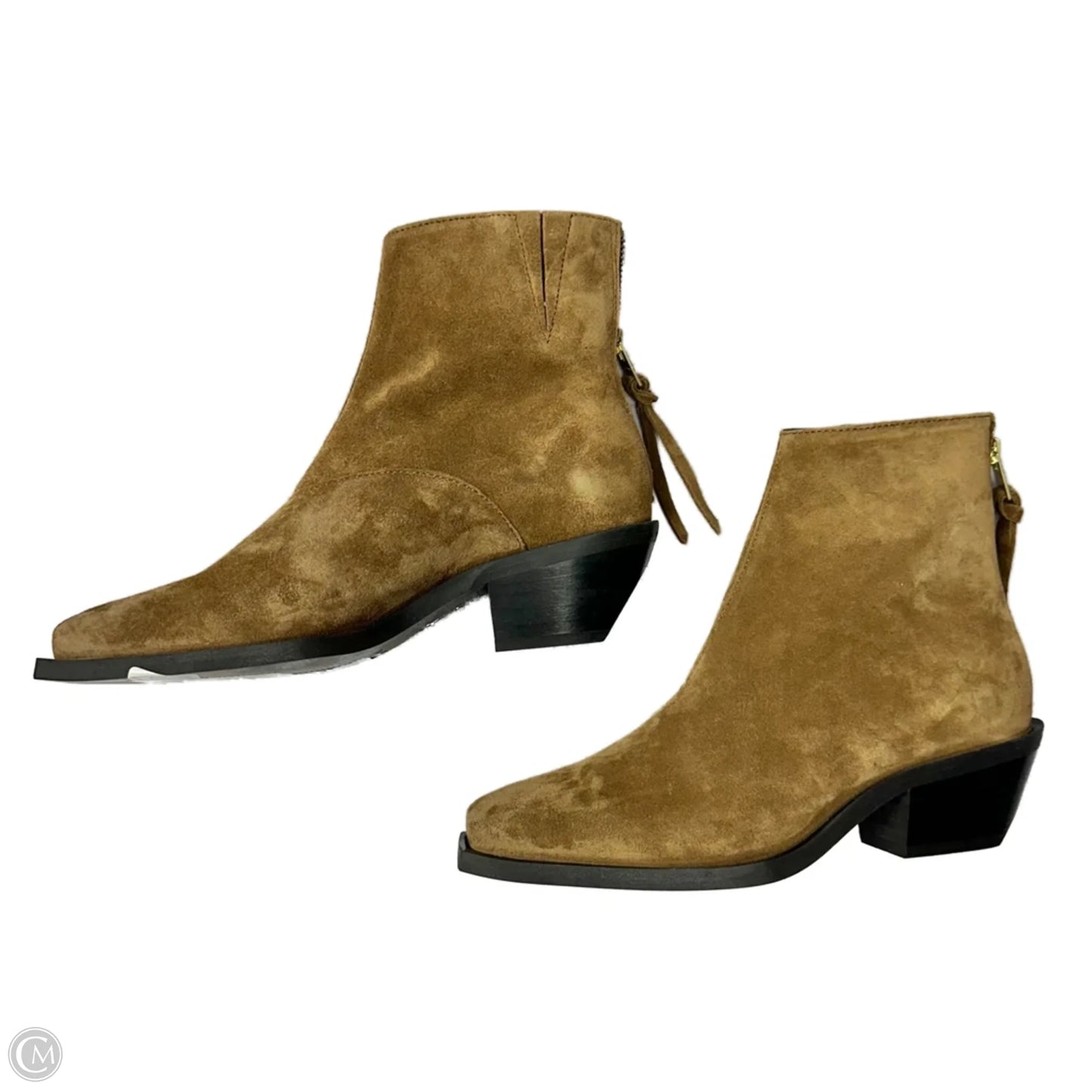 Boots Designer By All Saints In Brown, Size: 5.5