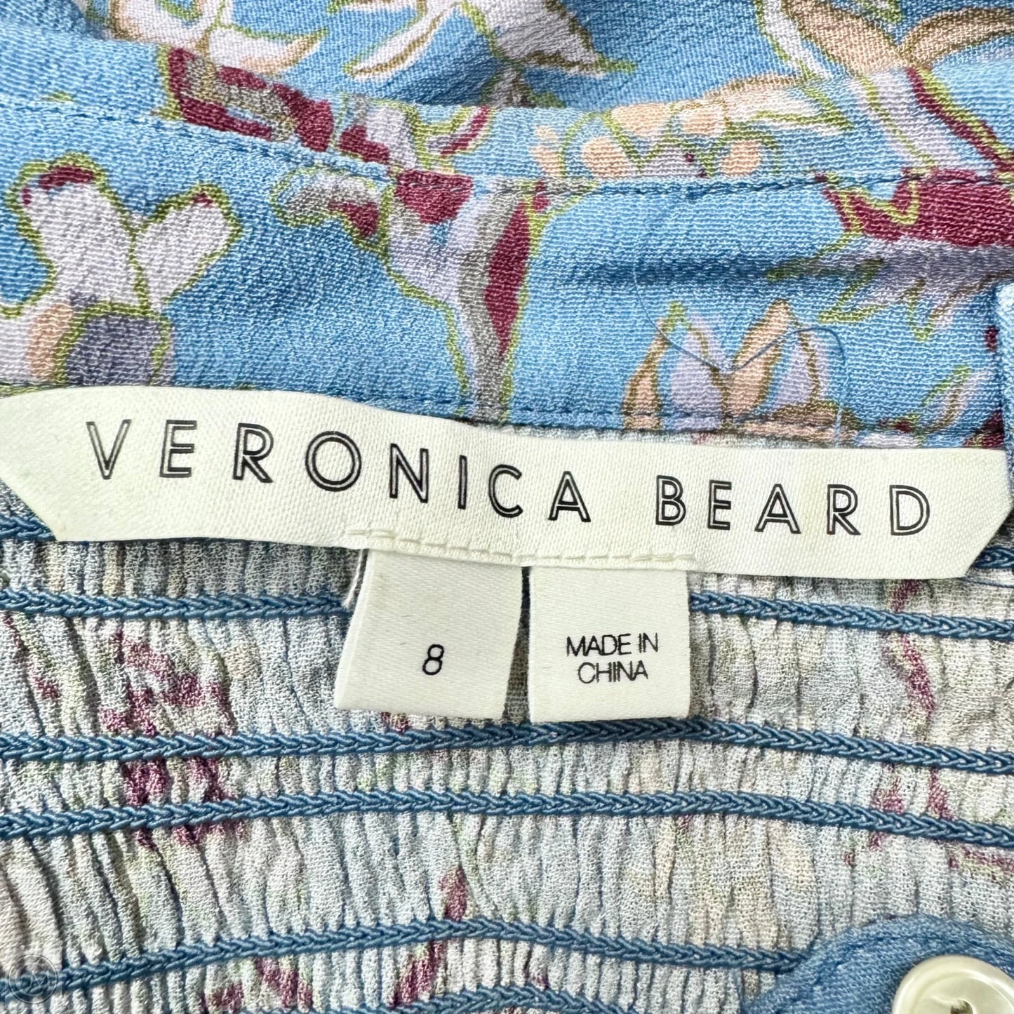 Top Long Sleeve By Veronica Beard In Blue, Size: M