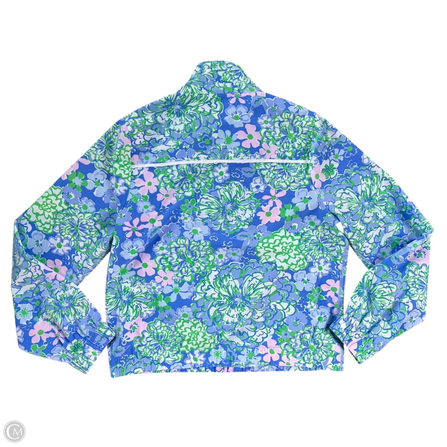 Jacket Designer By Lilly Pulitzer In Blue & Green, Size: S