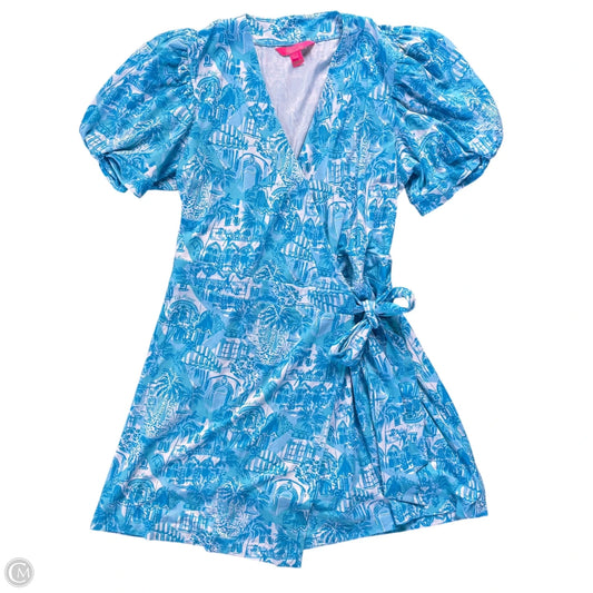 Dress Designer By Lilly Pulitzer In Blue, Size: Xl