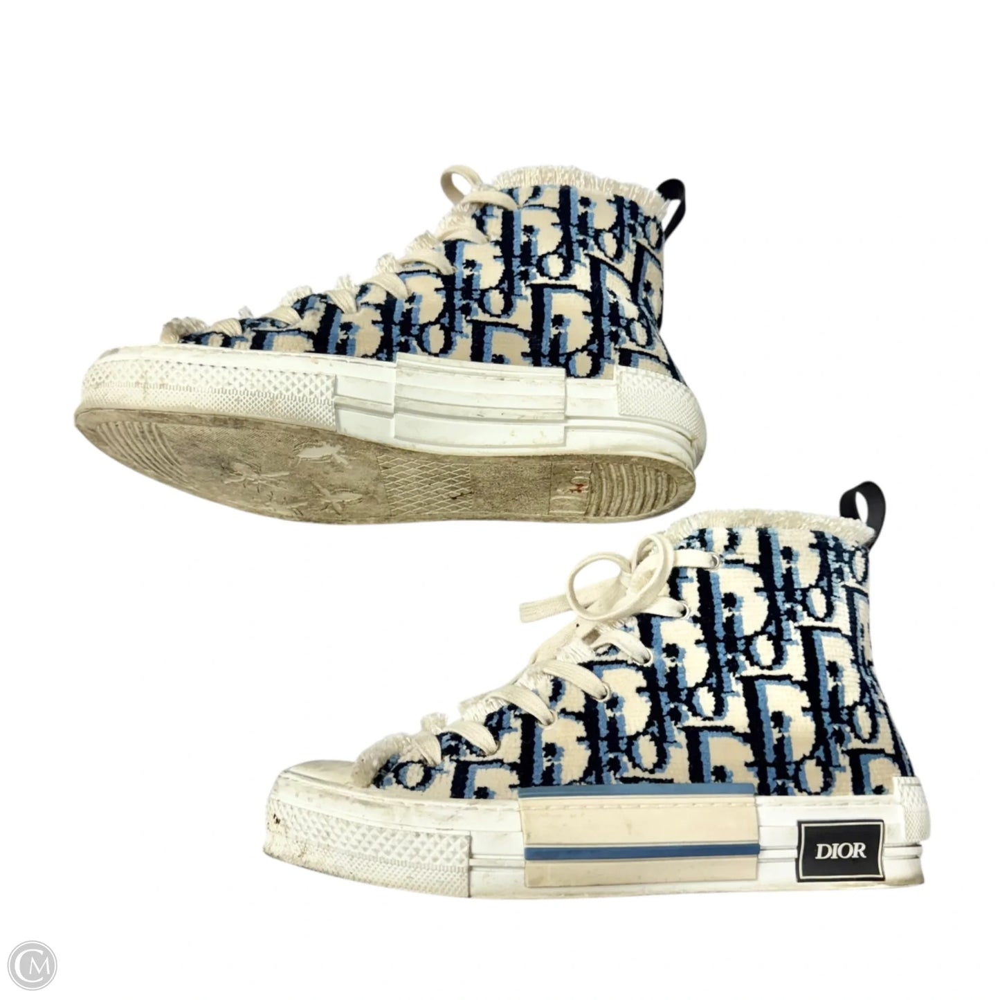 Shoes Luxury Designer By Dior In Blue, Size: 8.5