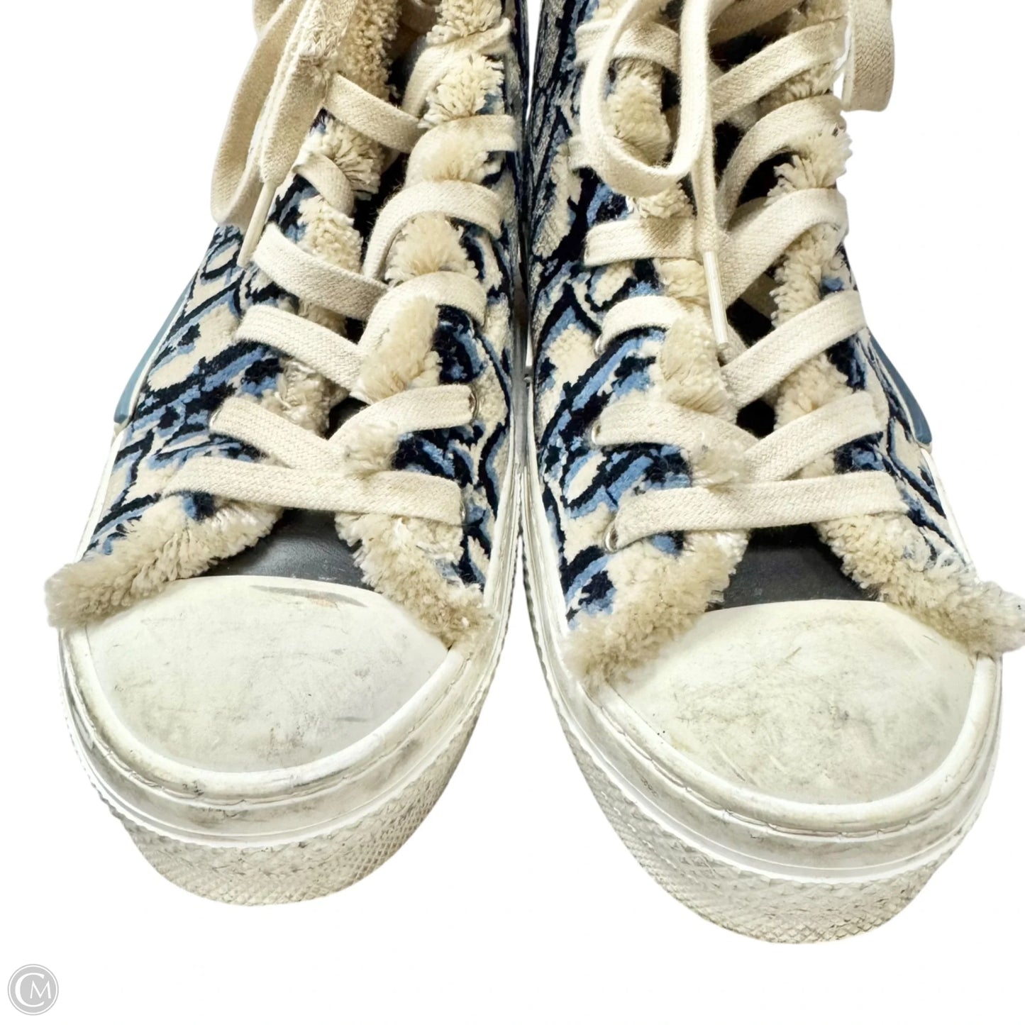 Shoes Luxury Designer By Dior In Blue, Size: 8.5