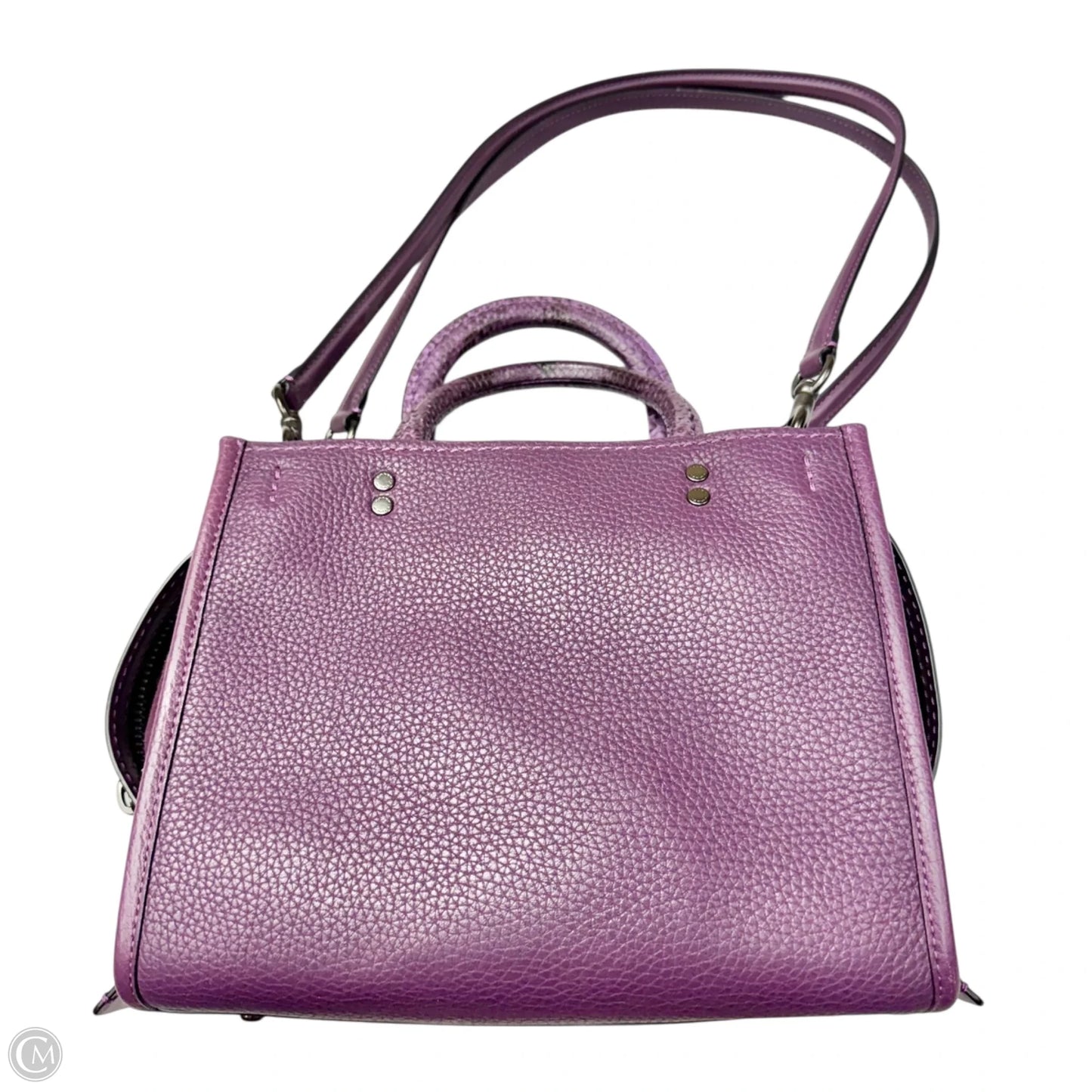 Handbag Designer By Coach, Size: Medium
