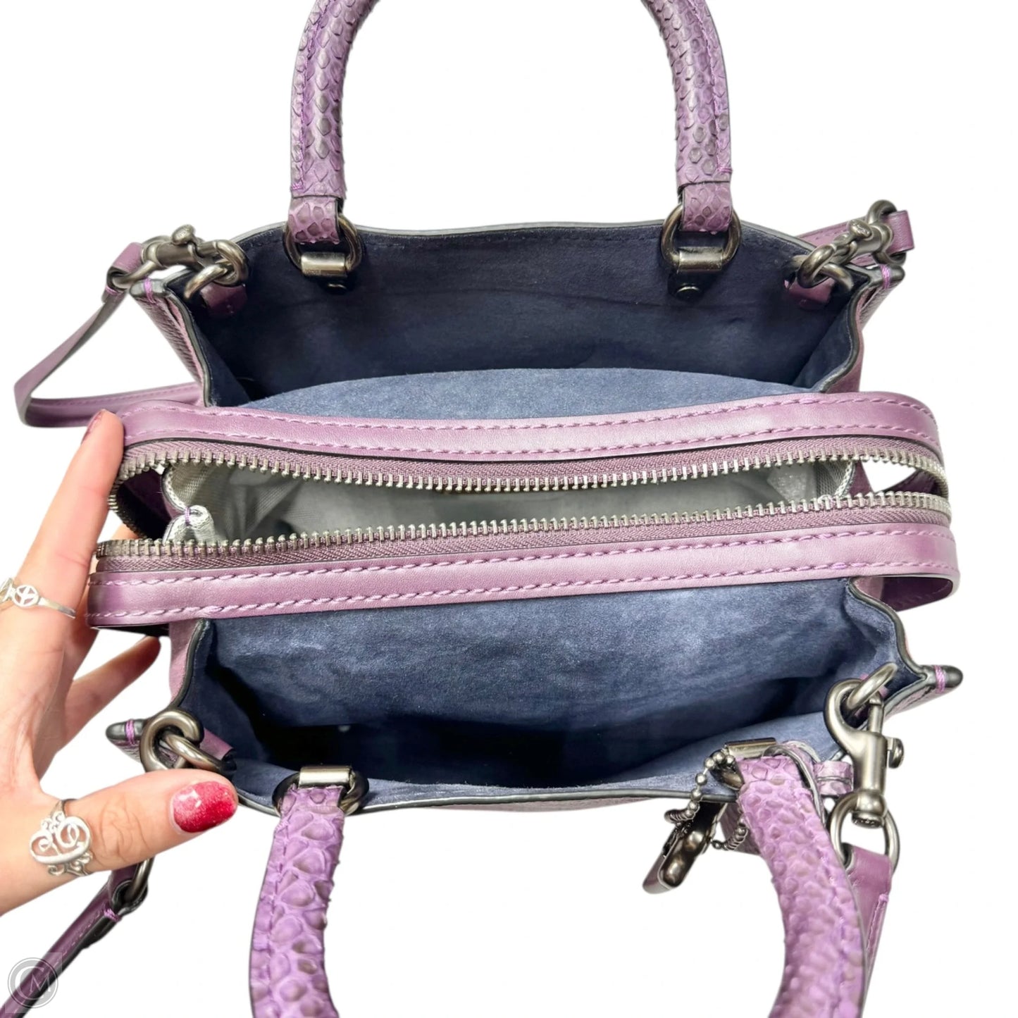 Handbag Designer By Coach, Size: Medium