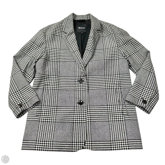 Blazer By Madewell In Black & White, Size: S