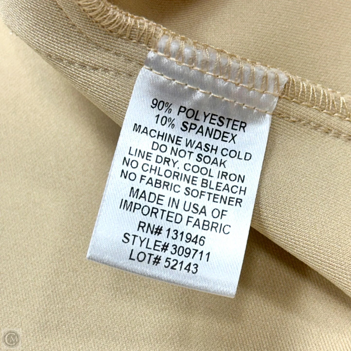 Tunic Long Sleeve By Jude Connally In Beige, Size: L