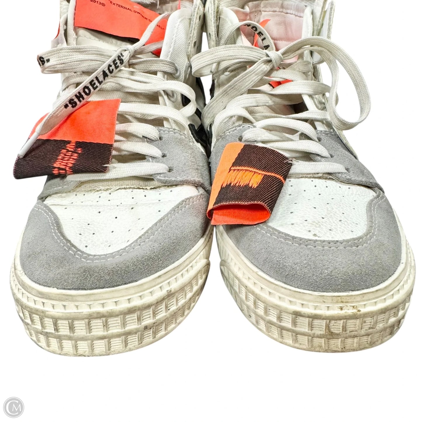 Shoes Luxury Designer By Off-white In White, Size: 9.5