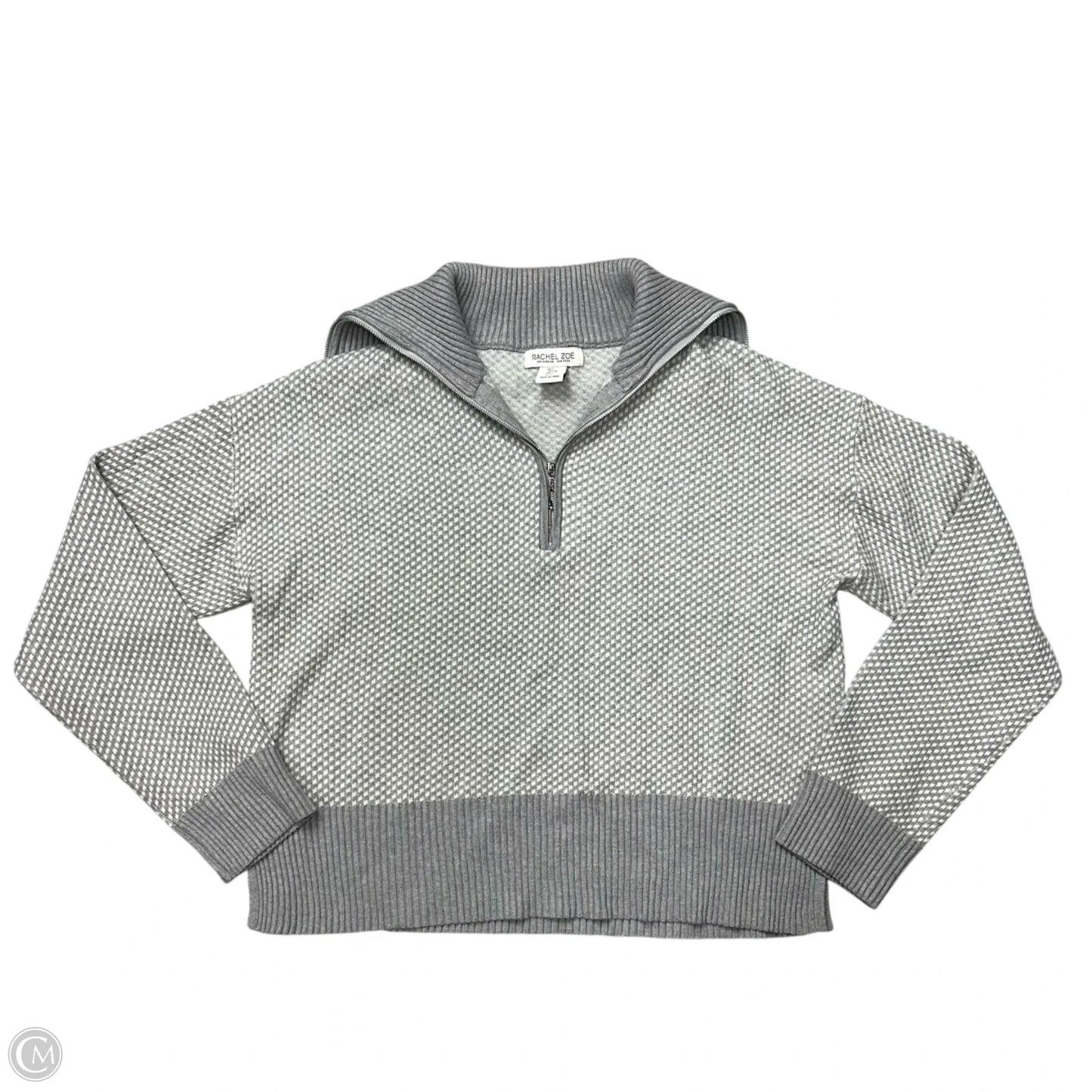Sweater By Rachel Zoe In Grey, Size: L