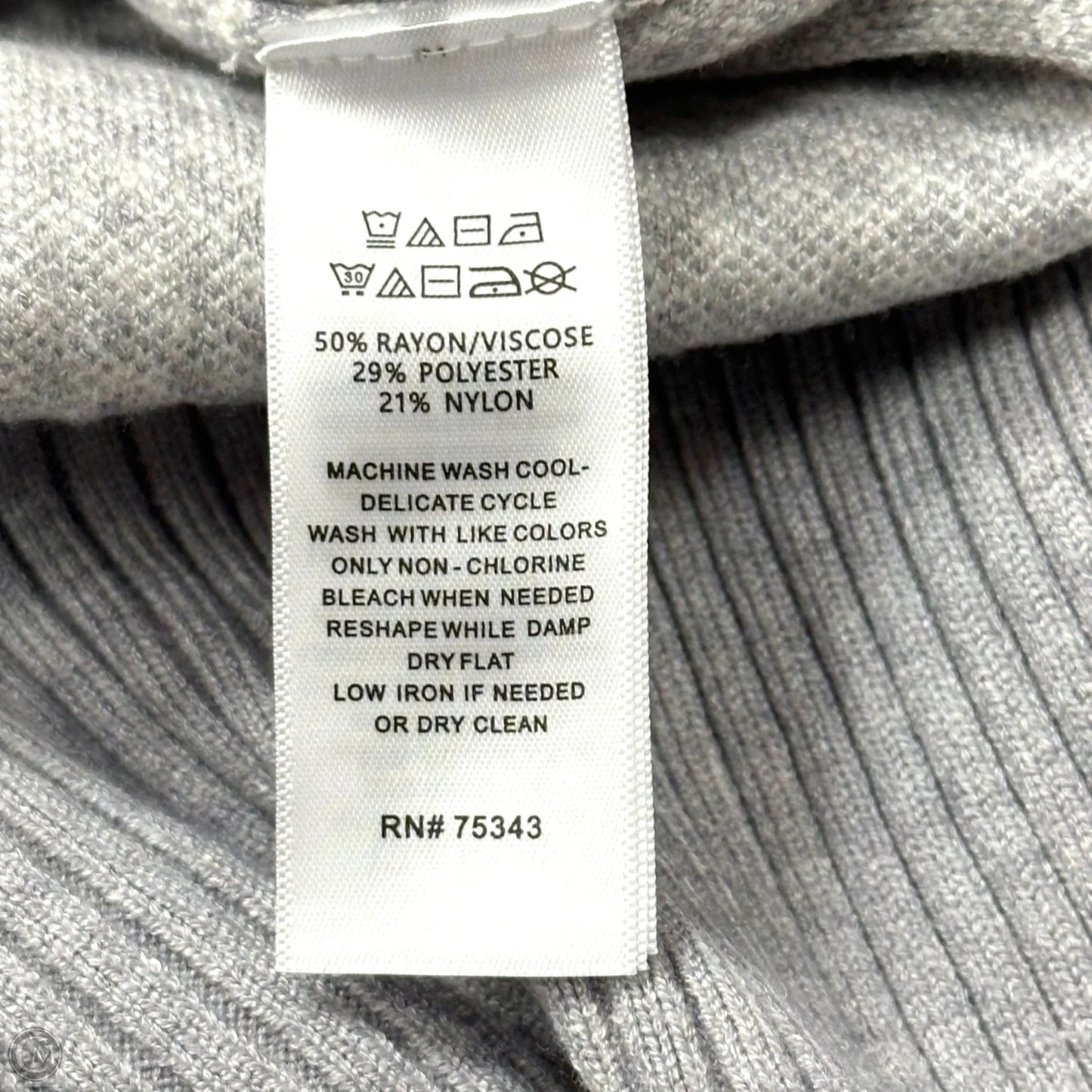 Sweater By Rachel Zoe In Grey, Size: L