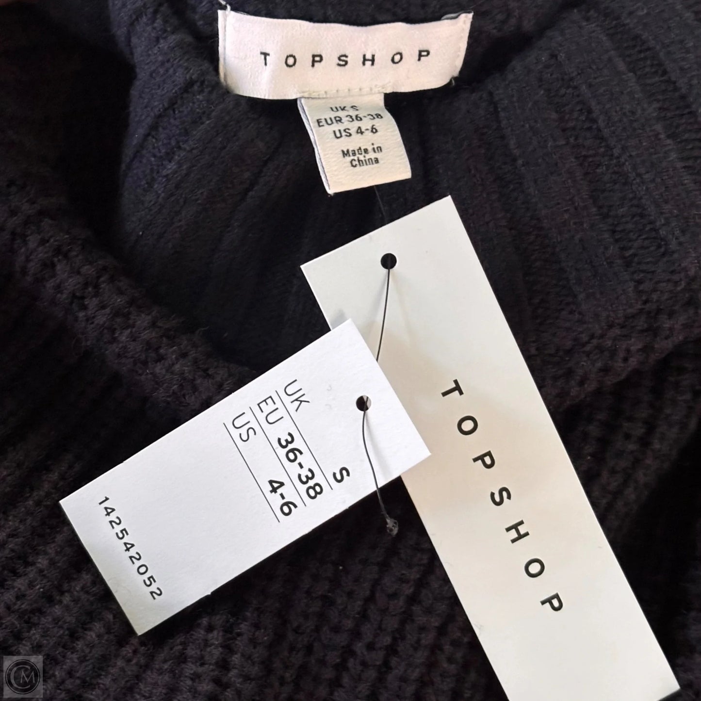 Sweater By Top Shop In Blue, Size: S