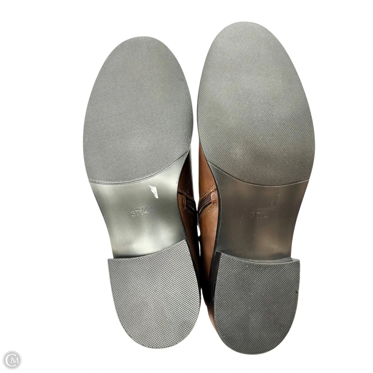 Boots Ankle Flats By London Rebel In Brown, Size: 6.5