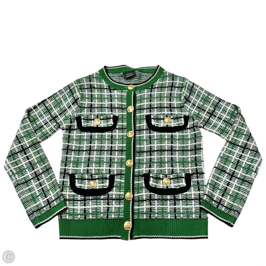 Sweater Cardigan By Vici In Green, Size: Xs