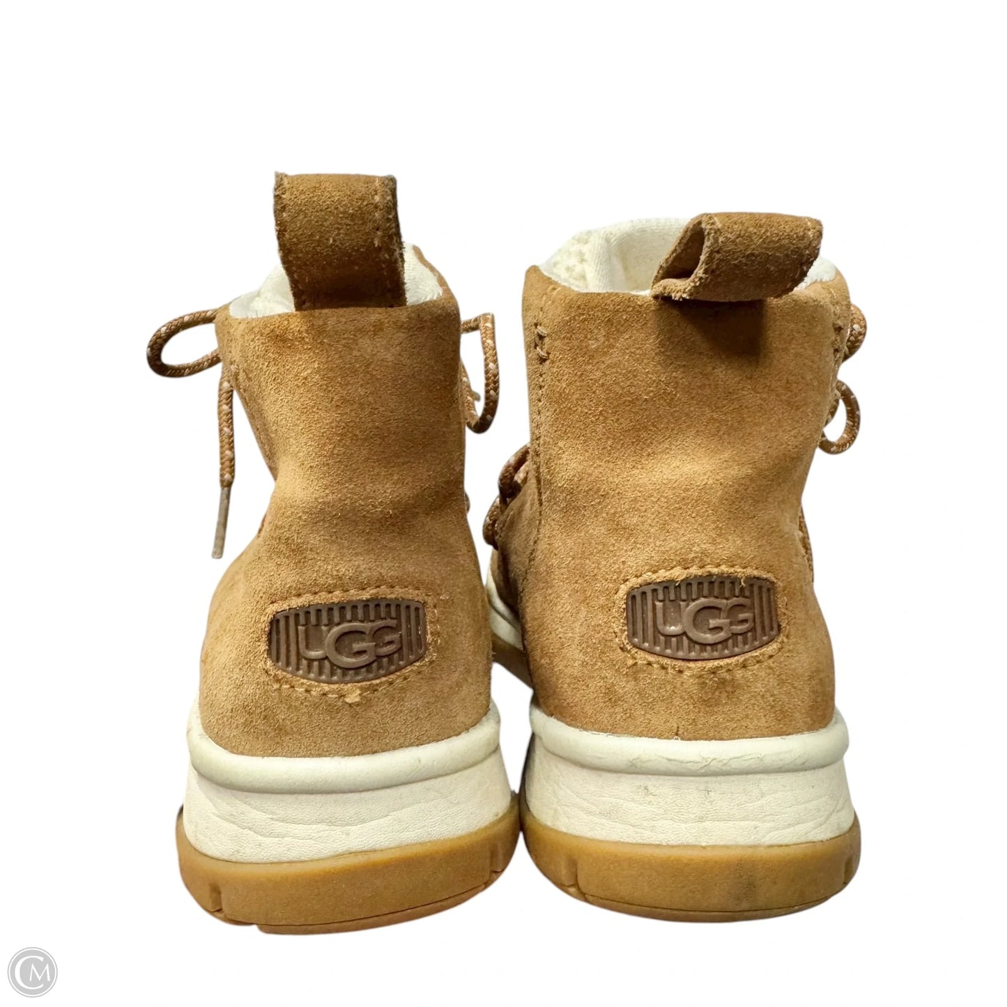 Boots Designer By Ugg In Brown, Size: 7.5