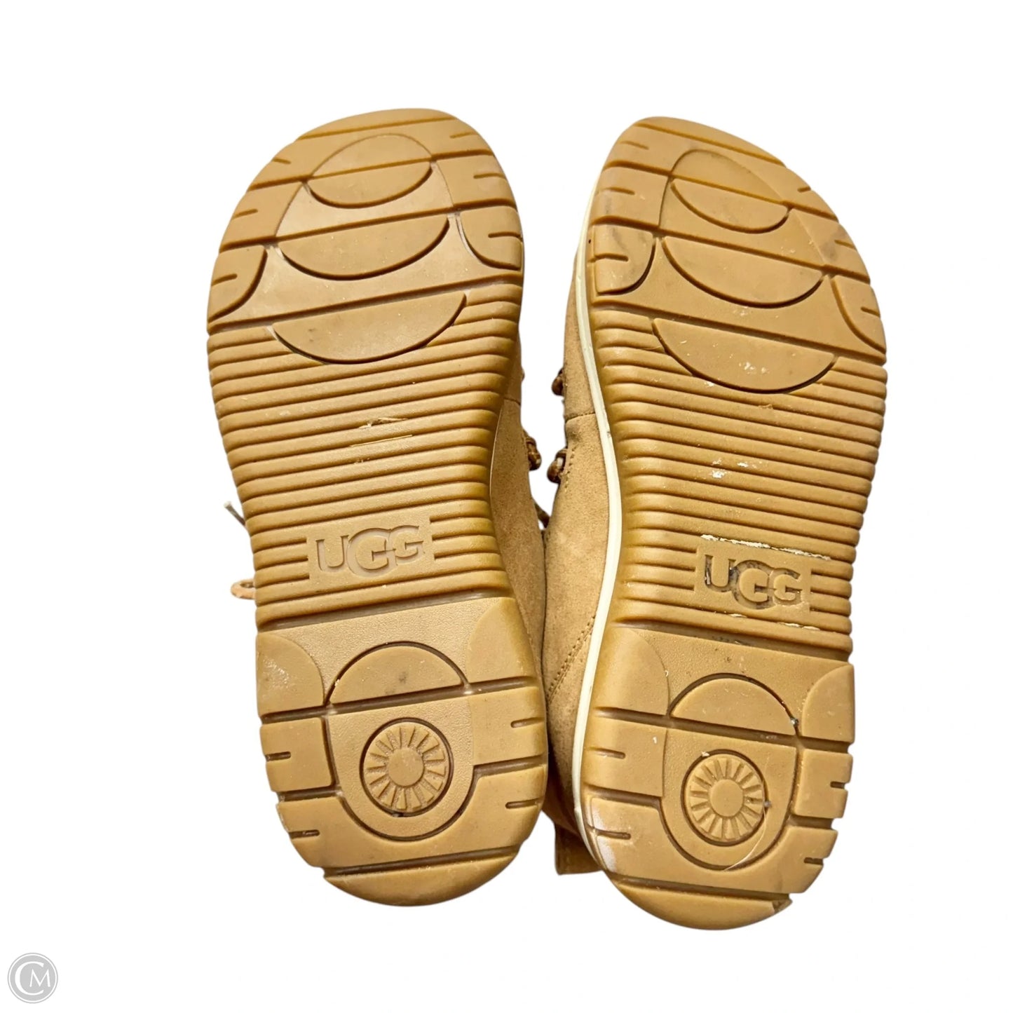 Boots Designer By Ugg In Brown, Size: 7.5