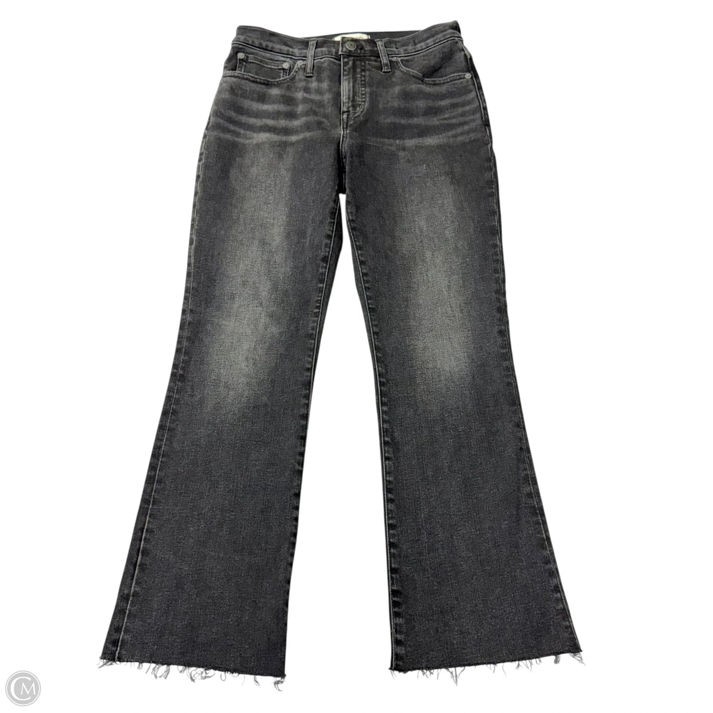 Jeans Straight By Madewell In Black, Size: 4