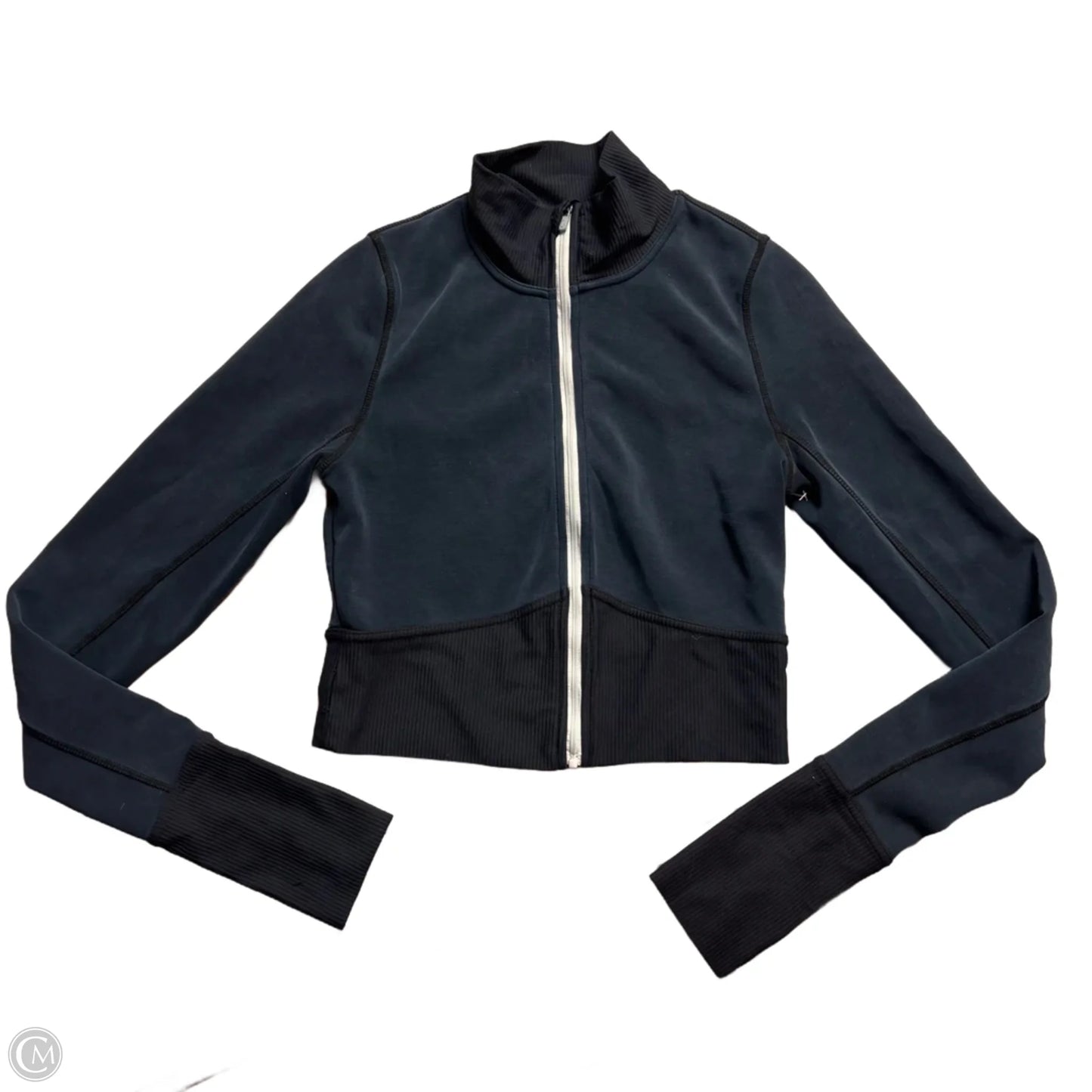 Athletic Jacket By Free People In Blue, Size: S