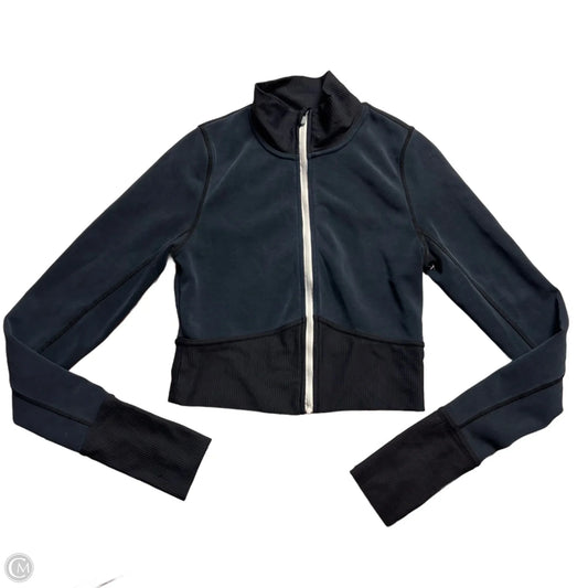 Athletic Jacket By Free People In Blue, Size: S