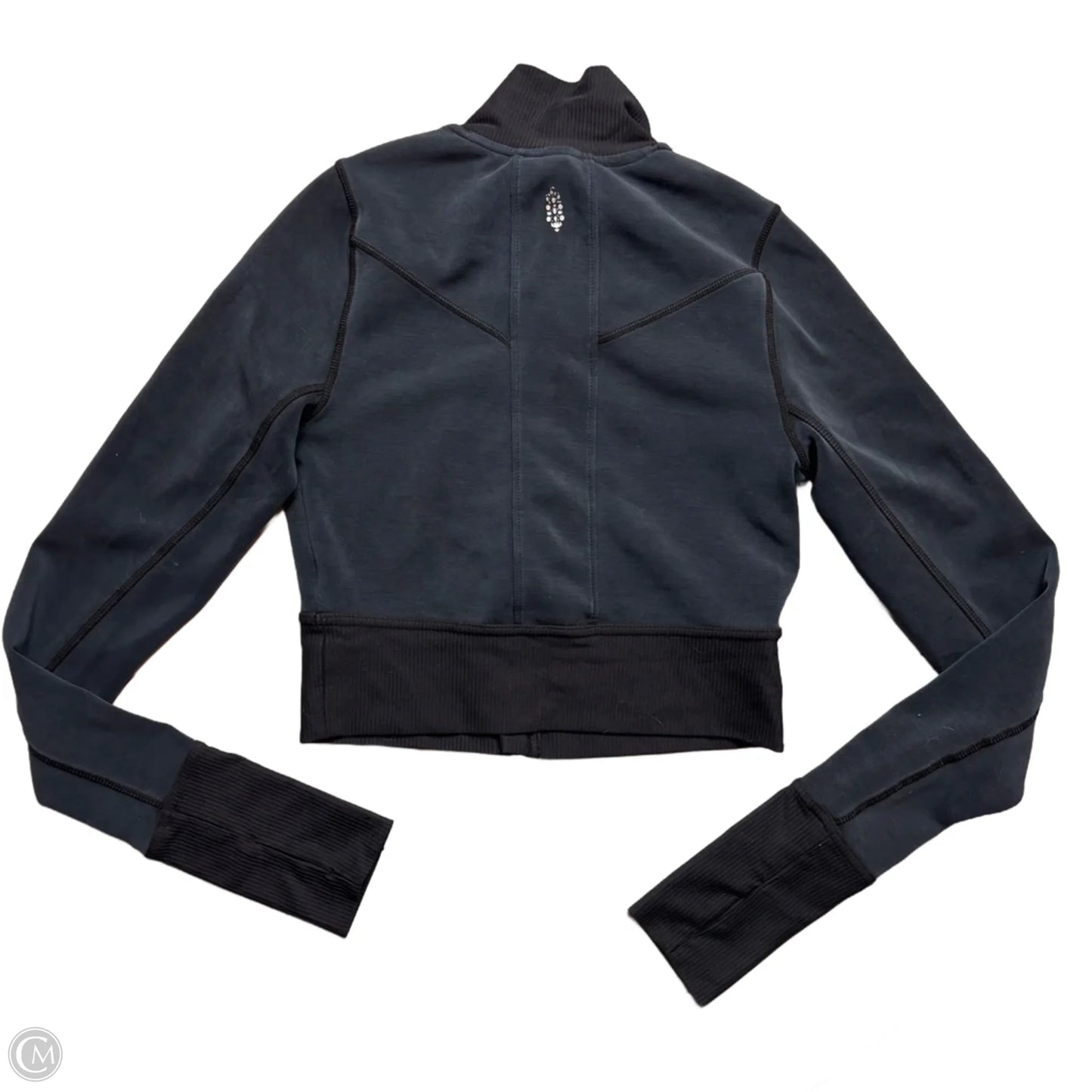 Athletic Jacket By Free People In Blue, Size: S