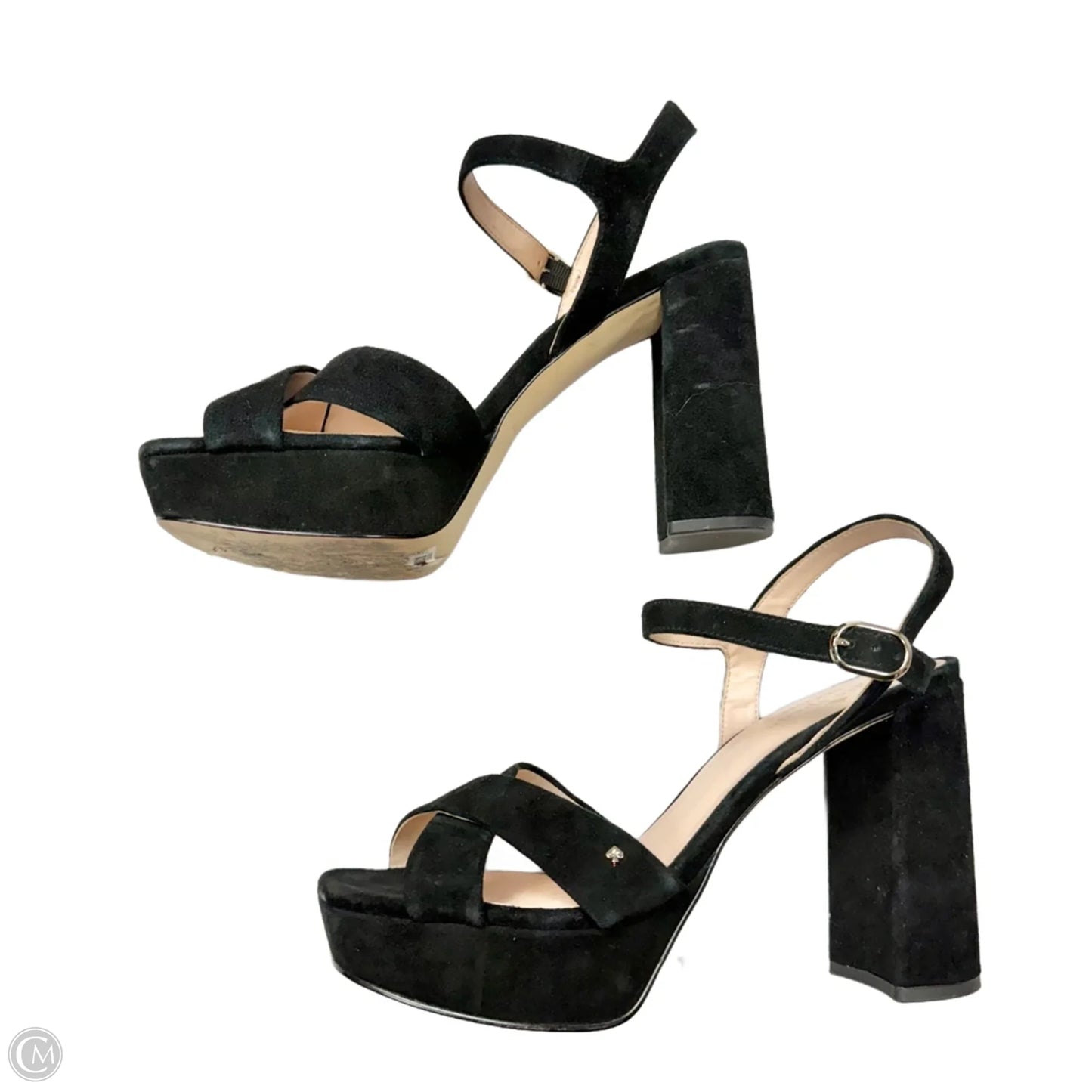 Shoes Designer By Kate Spade In Black, Size: 7.5