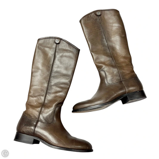 Boots Designer By Frye In Brown, Size: 8