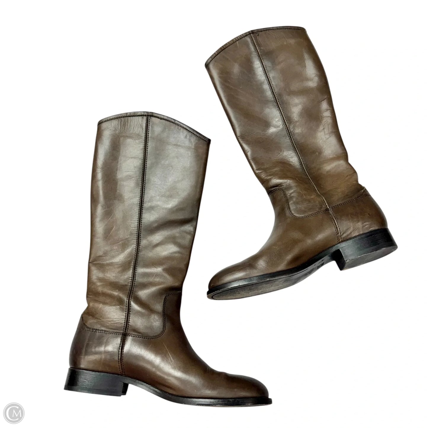 Boots Designer By Frye In Brown, Size: 8