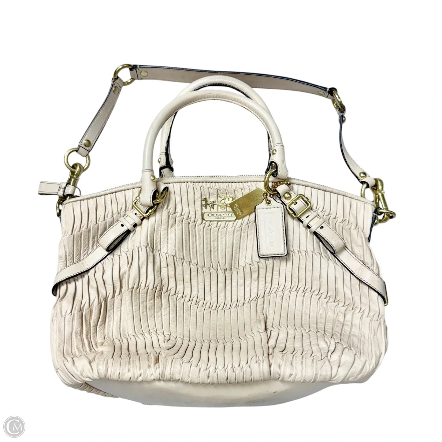 Handbag Designer By Coach, Size: Medium