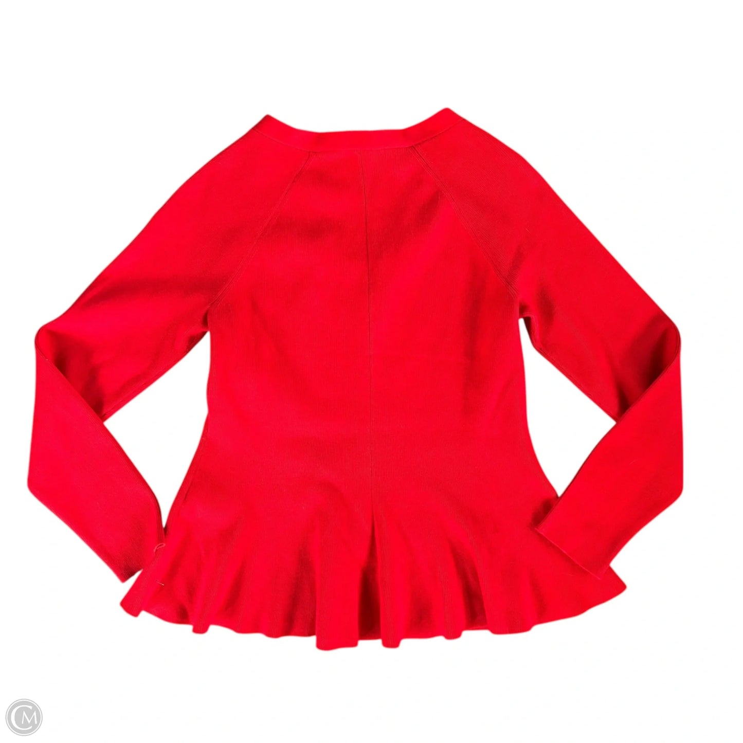Sweater Designer By Kate Spade In Red, Size: Xl