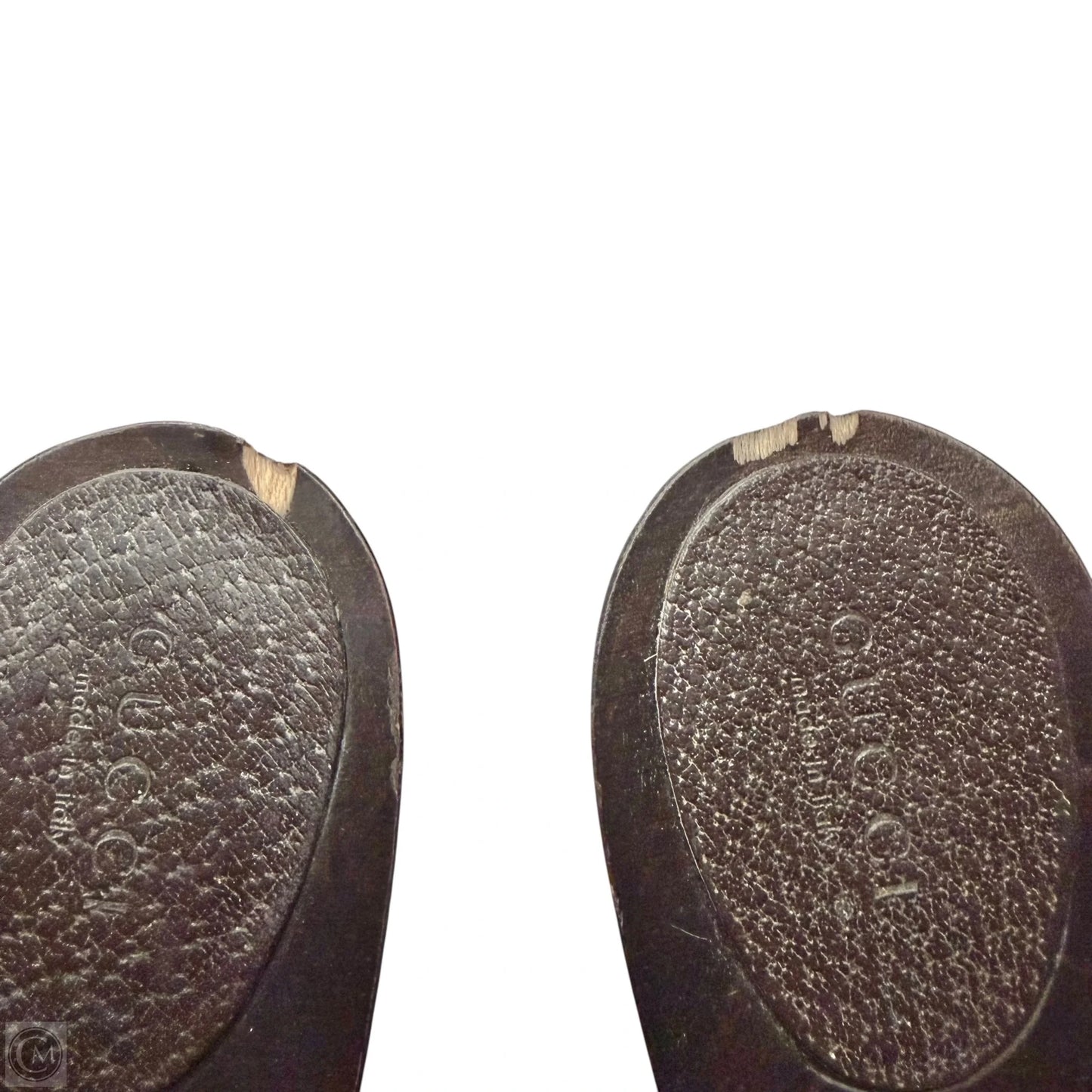 Shoes Luxury Designer By Gucci In Brown, Size: 8