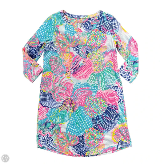Dress Designer By Lilly Pulitzer In Blue & White, Size: S
