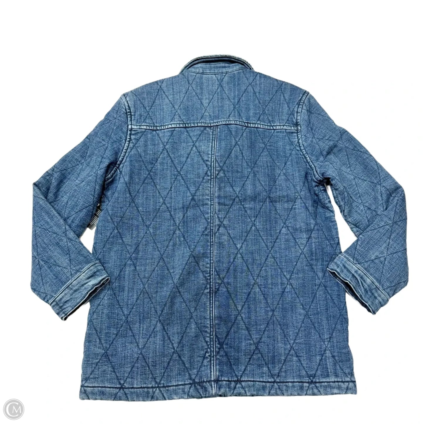 Jacket Denim By Liverpool In Blue, Size: S