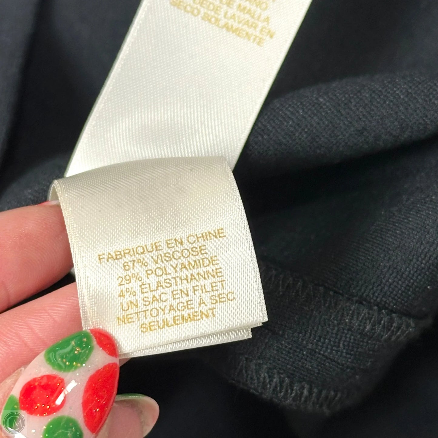 Dress Designer By Kate Spade In Black, Size: M