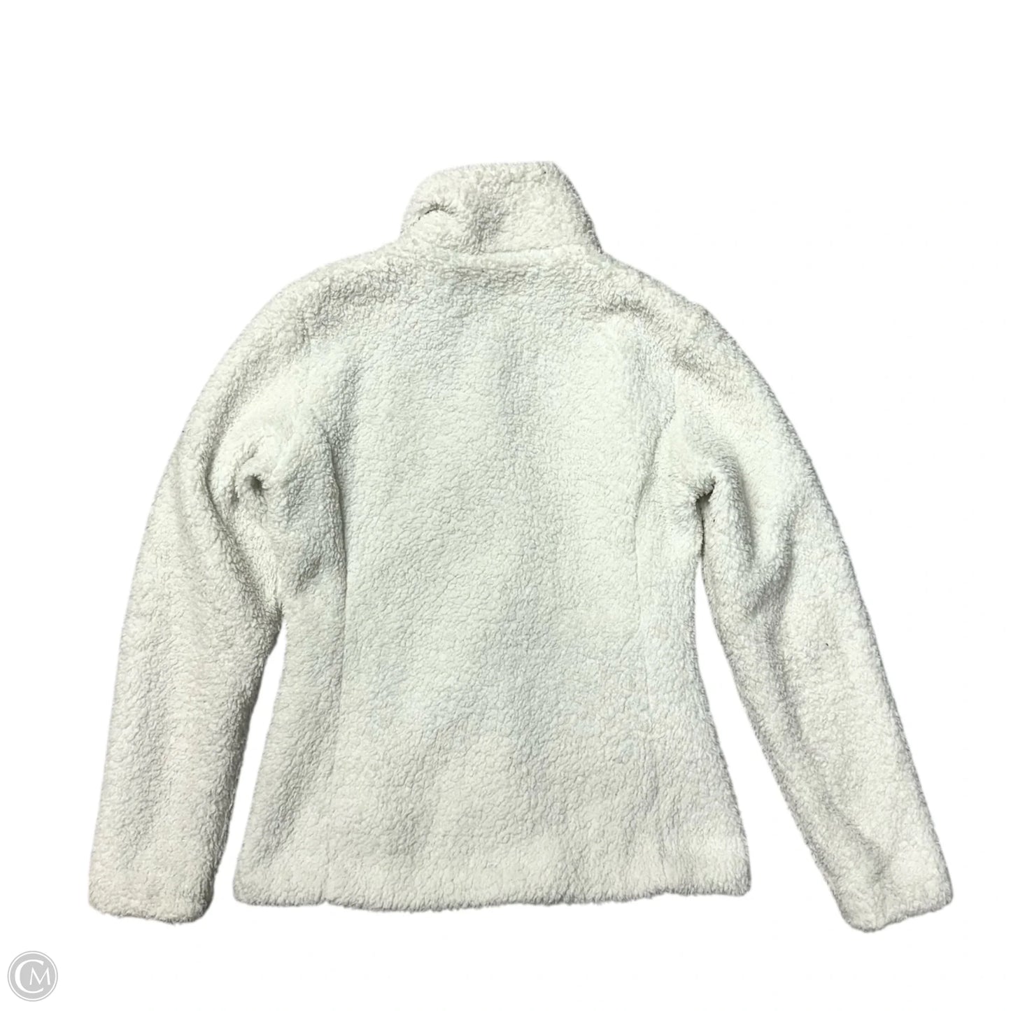 Jacket Fleece By Patagonia In White, Size: S