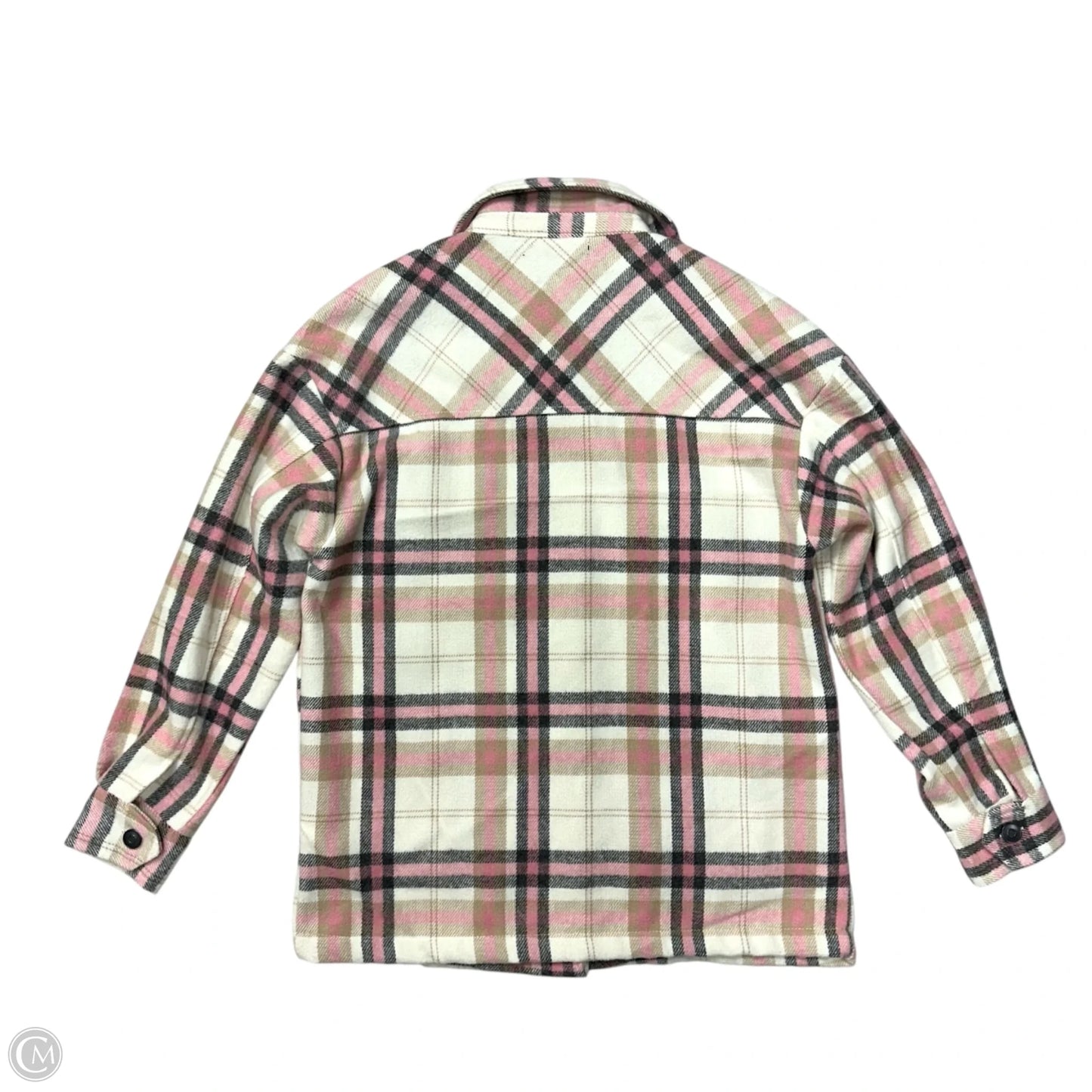 Jacket Shirt By Black Tape In Pink, Size: Xs