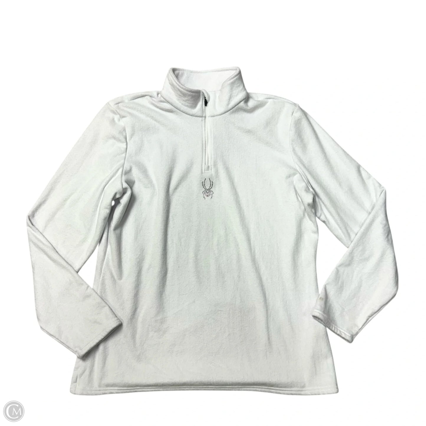 Jacket Faux Fur & Sherpa By Spyder In White, Size: Xl