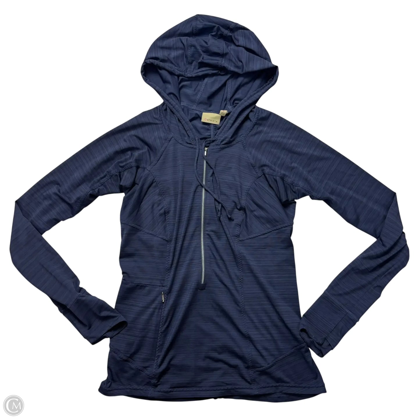 Athletic Jacket By Athleta In Blue, Size: M