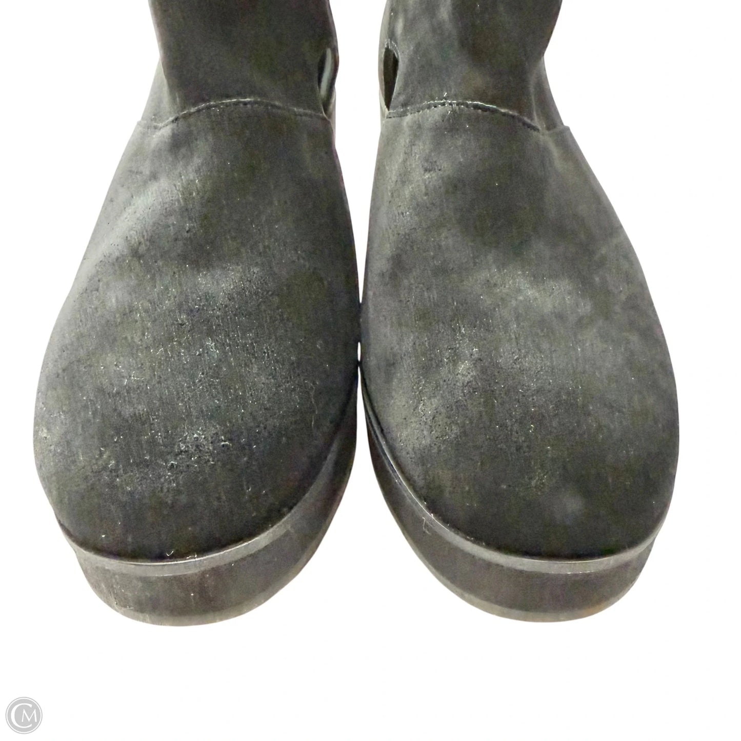 Boots Ankle Heels By Volatile In Black, Size: 11