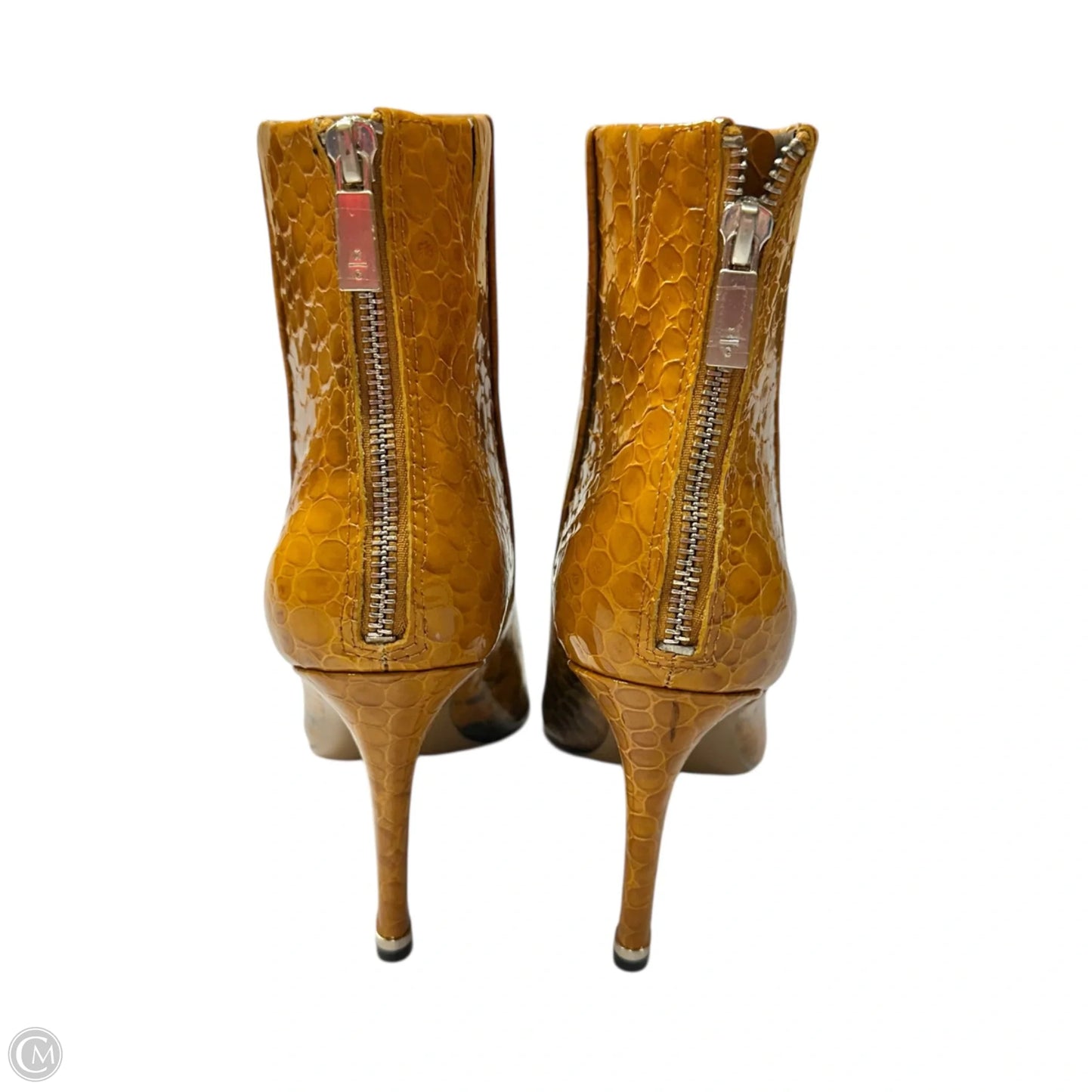 Boots Ankle Heels By Kenneth Cole In Yellow, Size: 8.5