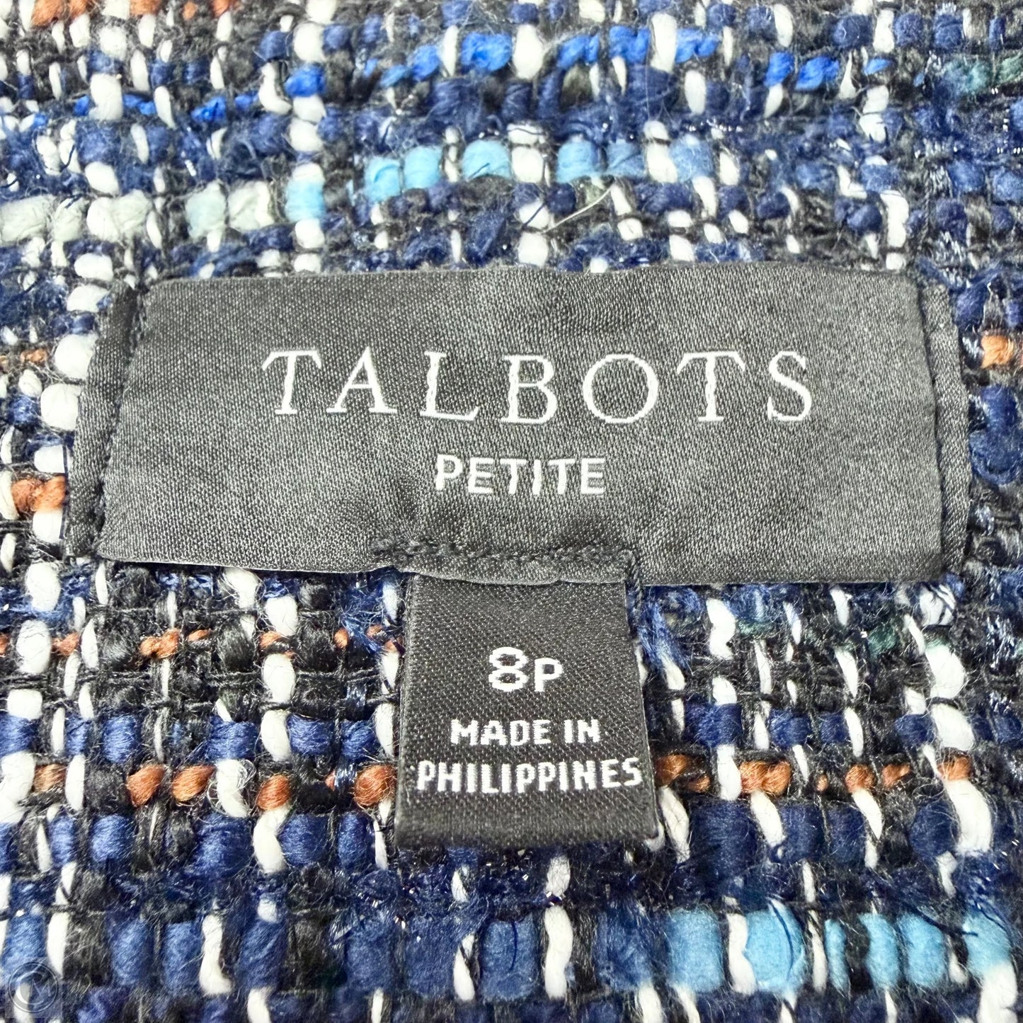 Blazer By Talbots In Blue, Size: Mp