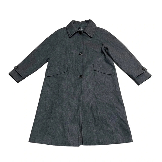 Coat Trench Coat By London Fog In Grey, Size: Xl